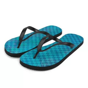 Flip-Flops "Blue Checks" - Picture 1 of 22
