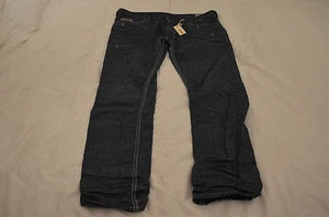 Pantalones de mezclilla para hombre Diesel TANAZ DELGADOS AJUSTADOS EN DIFICULTADES LAVADOS TALLA 38X32* - Imagen 1 de 9