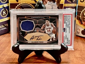 Camiseta Obsidian 2018 Auto Allonzo Trier Rookie RC Orange Etch Prizm/50 POP 1 - Imagen 1 de 1