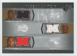 2007-08 SPx Freshman Orientation Triples Al Thornton/Thaddeus Young/Dudley - Picture 1 of 2