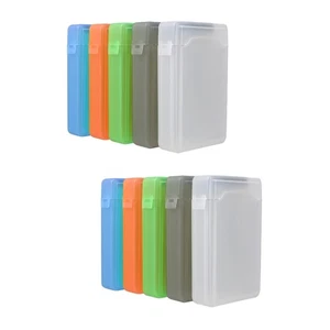 Set of 2 Hard Disk Protection Box Travel Storage Cases Drive Organizer - Afbeelding 1 van 12