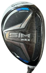 TaylorMade Sim Max Rescue 19° 3 Hybrid Ventus 7 Stiff Flex Shaft GP MCC Grip - Picture 1 of 10