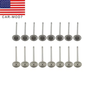 Válvulas de escape de admisión de 16 piezas para Buick Cadillac Chevrolet 2011-2019 1,4 L DOHC Foto 1 de 4