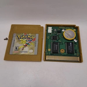 Pokemon: Versione Oro (Nintendo Game Boy, 1999) Autentico Nuovo Salva Batteria VG - Foto 1 di 8