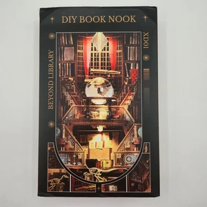 DIY Book Nook Kit XD01 Beyond Library 3D Shelf Display Model Lighted Open Box - Picture 1 of 23