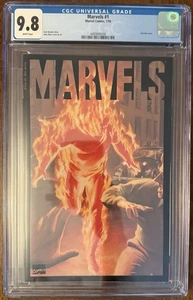 Marvels #1 CGC 9.8 Alex Ross cover art-Marvel comic book 4489800006 - Picture 1 of 2