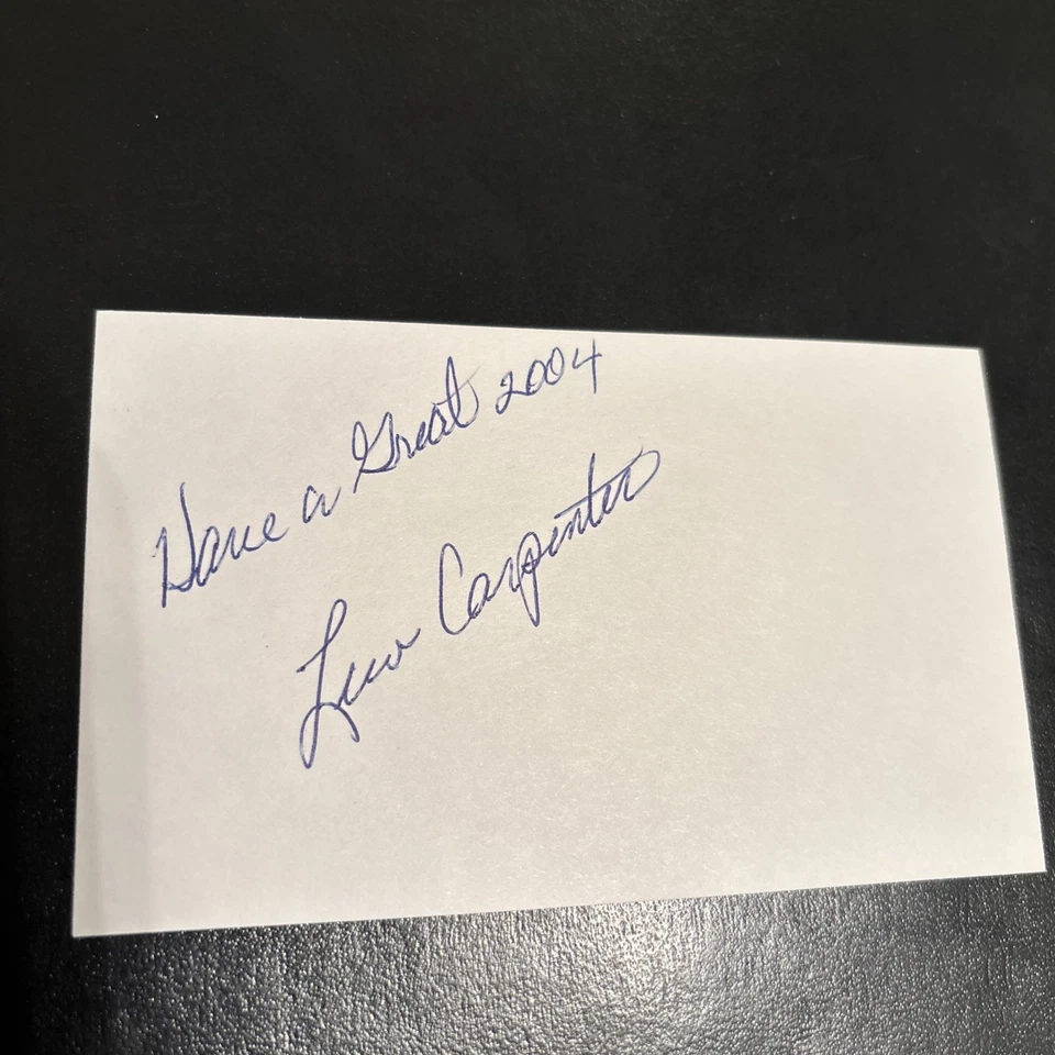 Lew Carpenter (Ark. Star) ‘53 Lions, Browns, Packers, 3X NFL Champ HB/FB Died’10 - Image 1 of 1