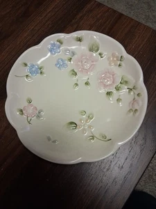 Pfaltzgraff TEEROSE 7-8" geformt geprägt Buffet Mittagessen Teller - Bild 1 von 5