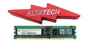 HP 373029-851 1GB DDR-400/PC-3200 DIMM Single Rank x4 ECC Registered Memory - Picture 1 of 7