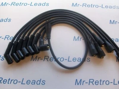 BLACK 8MM PERFORMANCE IGNITION LEADS FOR CITROEN 15 QUALITY BUILT LEADS 6 CYL - Image 1 of 4