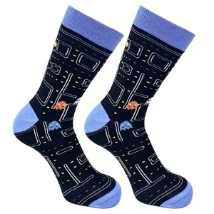 Old School Video Game Socks from the Sock Panda (Adult Medium) - Picture 1 of 3