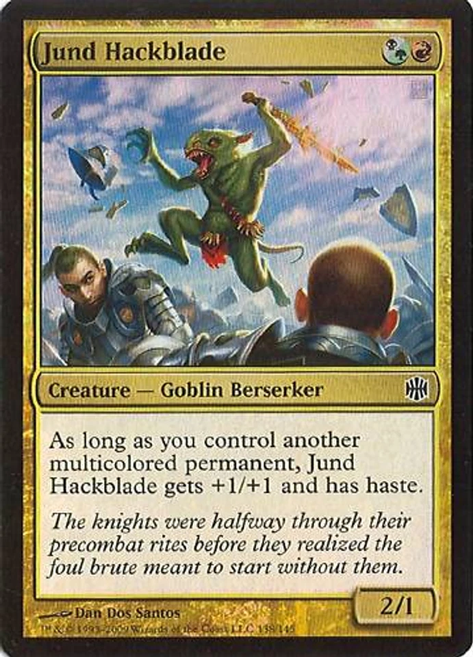 MTG - Alara Reborn - Jund Hackblade - Foil - NM - Image 1 of 1
