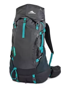 Zaino High Sierra 60L Pathway 2.0 con stoccaggio idratante, nero escursionismo blu verde acqua - Foto 1 di 10
