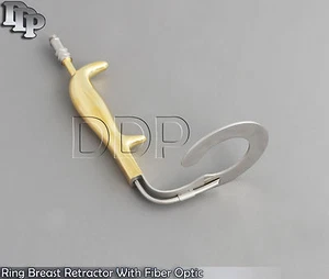 Retractor de senos de anillo con iluminación de fibra óptica y tubo de riego BST-013 - Imagen 1 de 3