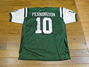 Chad Pennington signiertes New York Jets Fußball Trikot - Bild 1 von 6
