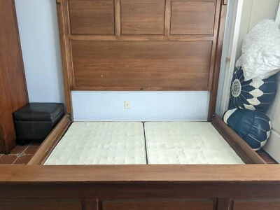 Old Hickory  King Bed Frame - Image 1 of 4