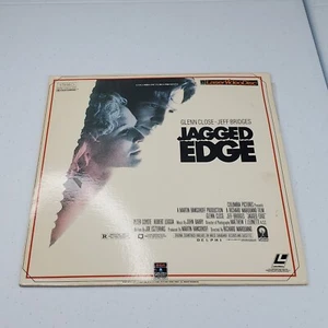 Jagged Edge Laserdisc LD Glenn Close Jeff Bridges Peter Coyote Robert Loggia - Picture 1 of 12