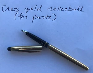 Cross gold rollerball - for parts - Picture 1 of 2