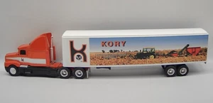 Ertl 1:64 Kenworth T600B Cab/Trailer-Kory Farm Equip Manlius, IL-Louisville 1997 - Picture 1 of 9