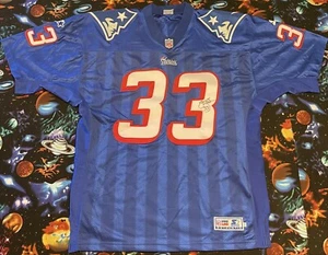 Camiseta de fútbol americano Sam Gash de los New England Patriots de la NFL Starter Pro Line de colección rara - Imagen 1 de 9