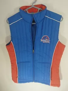 Boise State Broncos NCAA G-III Women's Puffer Vest size medium 3 pockets - Picture 1 of 10