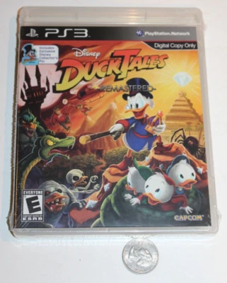 Disney DuckTales Remastered NEW w/Collector's Pin Playstation PS3 DIGITAL COPY - Image 1 of 4