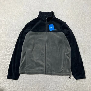 Columbia Giacca Uomo Grande Grigio Steens Mountain Fleece Full Zip Escursionismo Outdoor - Foto 1 di 15