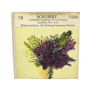 Schubert ""Unvollendet"" Sinfonie Nr. 8 & Nr. 3 William Steinberg Pittsburgh Vinyl - Bild 1 von 15