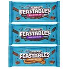 Mr Beast Feastables MrBeast Milk Dark Chocolate Peanut Butter - 2.1oz - 3 Pack