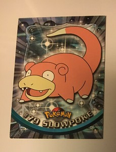 Pokemon Card Topps Slowpoke #79