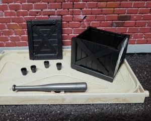 Ostrich Express FAV-BX02 1/18 Street Weapons: Black Wood Crate w/bat - Bild 1 von 4