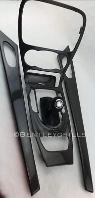 Mercedes Benz SL R230 Carbon Fiber Interior Trim Genuine Carbon Fiber 2002-2011 - Image 1 of 4