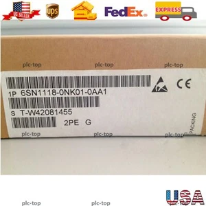 New Siemens 6SN1 118-0NK01-0AA1 6SN1118-0NK01-0AA1 SIMODRIVE 611 U HR 2-AXIS - Picture 1 of 5