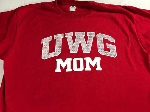 West Georgia Wolves Mom T-Shirt Womens XL Alumni UWG University Proud Mother Tee Cover