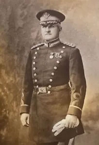1918 Vintage Magazine Illustration Major General Charles H Farnsworth - Picture 1 of 2