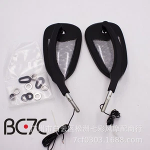 Rearview Side Mirrors Durable Black Motor CNC Fits For Kawasaki Z750 2004-2011 - Picture 1 of 1