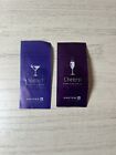 Two (2) United Airlines Beverage Drink Vouchers Coupons EXPIRED