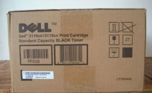Toner Dell PF028 59310169 nero per Dell 3110cn 3115cn 593-10169 IMBALLO ORIGINALE A - Foto 1 di 2