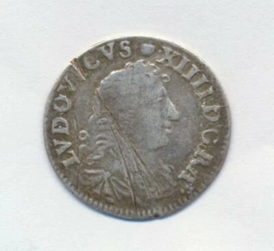 Frankreich Ludw.XIV: 1676 D 4 Sols - Bild 1 von 2