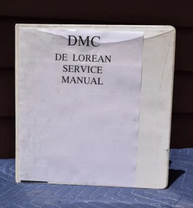 DMC Delorean Technical Owners Guide & Parts Service Shop Manual Reproduction - Picture 1 of 12