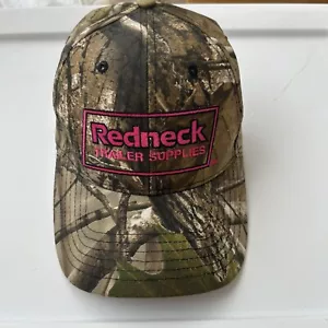 Cappello mimetico Redneck Trailer Supplies berretto da baseball schiena regolabile nuovo senza etichette - Foto 1 di 8