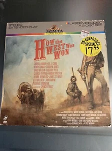 HOW THE WEST WAS WON 2-Laserdisc LD GREAT FILM CLASSIC VG - Picture 1 of 3