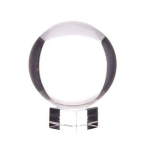 Kristallkugel mit Ständer und Geschenkbox Klarglaskugel mittlere Linse 60mm Heilung - Bild 1 von 4