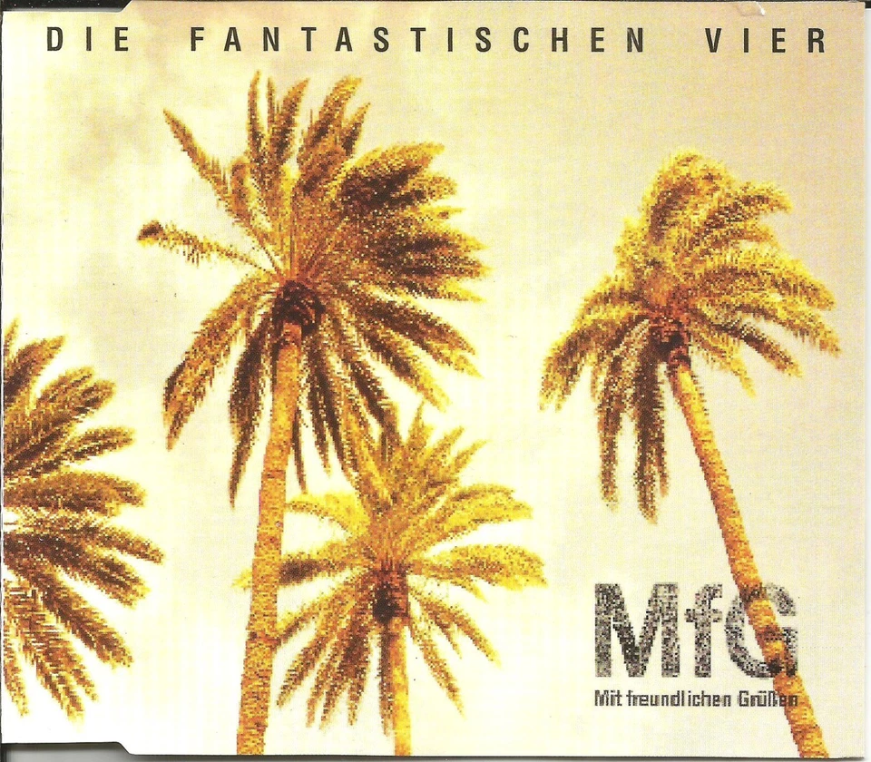 DIE FANTASTISCHEN VIER Mfg 7 TRX REMIXES & INSTRUMENTAL German Hip Hop CD Single - Image 1 of 1