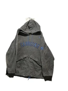 UNC Tar Heels Hoodie Sweatshirt grau XL Jordan Marke Carolina blau NCAA Pullover - Bild 1 von 4