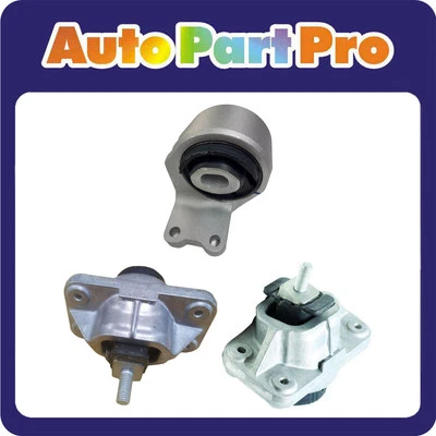 For Land Rover Range Rove Sport 3.0L 5.0L 13-22 Engine Mount & Trans Mount 3PCS - Image 1 of 4