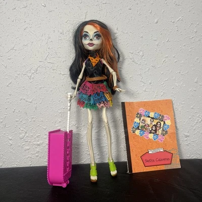 Monster High Doll Scaris City Of Frights Skelita Dressed With Suitcase - Image 1 of 4