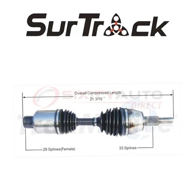 SurTrack CV Axle Shaft for 2005-2011 Dodge Dakota 3.7L 4.7L V6 V8 - Constant iq — 第 1/4 张图片