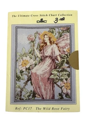 Gráfico de patrón de punto de cruz de hadas de flores The Wild Rose Fairy Cicely Mary Barker Foto 1 de 2