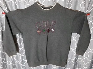 M&C Sport Men Size LARGE Sweatshirt GOLF Crew Long Sleeve Embroidered - Bild 1 von 16